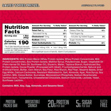 BSN Protein Crisp Packed Protein Bar - B01MXC2I1M