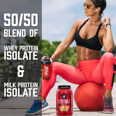 BSN Syntha-6 Isolate Protein Powder Drink Mix - B00926EVDK