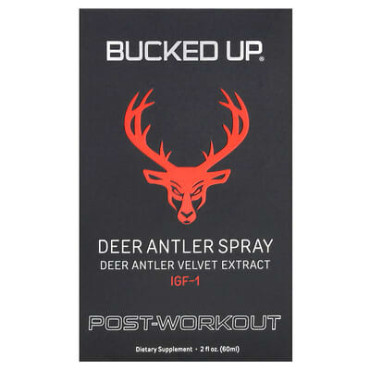 Bucked Up Deer Antler Velvet Extract Spray - 
