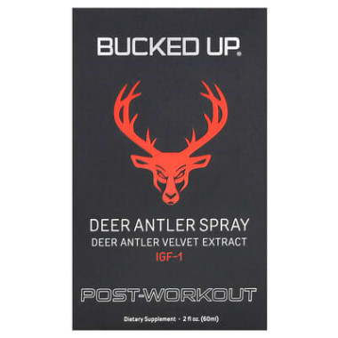 Bucked Up Deer Antler Velvet Extract Spray - 