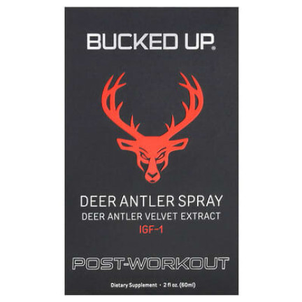 Bucked Up Deer Antler Velvet Extract Spray