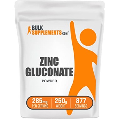Bulk Supplements Zinc Gluconate - B00GW1C4H8