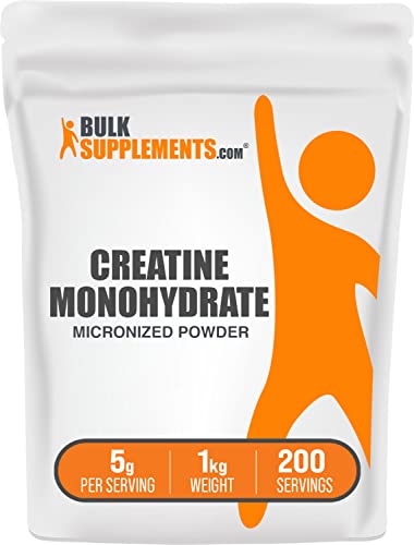 BulkSupplements Creatine Monohydrate Micronized Powder