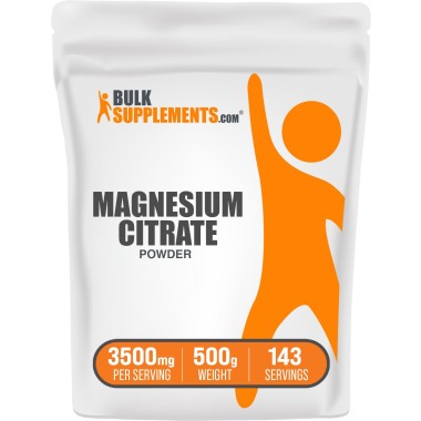 BulkSupplements Magnesium Citrate Powder - B00GW5NX88