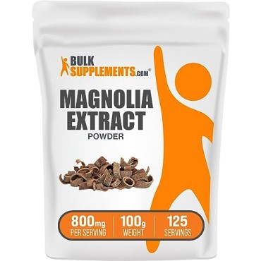 BulkSupplements Pure Magnolia Bark (Relora) - B01MYS3KV6
