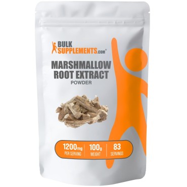 Bulksupplements Marshmallow Root Extract Powder - B01MXJ4GEE