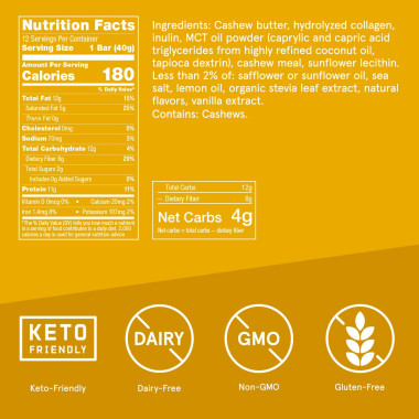 Bulletproof Collagen Protein Bar - B06X9H5562