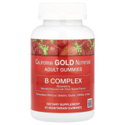 California Gold Nutrition B Complex Gummies No Gelatin No Gluten - 