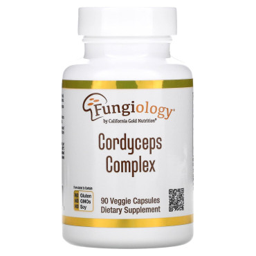 California Gold Nutrition Fungiology Cordyceps Complex - B07S18Y3CV