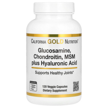 California Gold Nutrition Glucosamine Chondroitin MSM Plus Hyaluronic Acid - B075SNSNX2