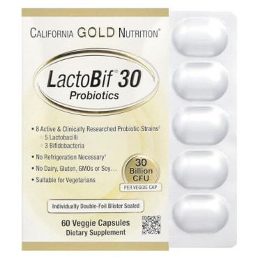 California Gold Nutrition LactoBif Probiotics - B01HUZTTX6