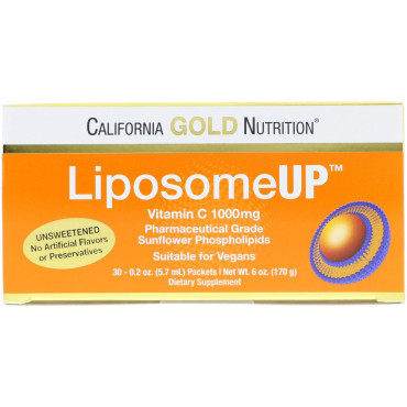 California Gold Nutrition LiposomeUP Liposomal Vitamin C - B07RVKKQ6B