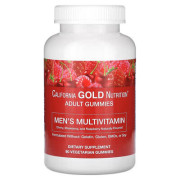 California Gold Nutrition Men’s Multi Vitamin Gummies No Gelatin No Gluten - 