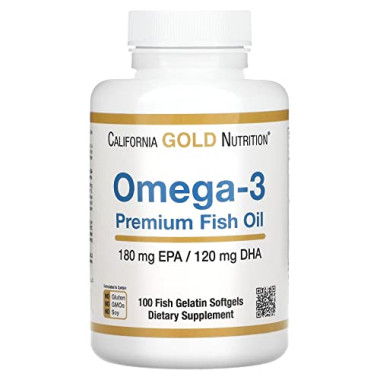 California Gold Nutrition Omega-3 Premium Fish Oil - B00ZNSHMJG
