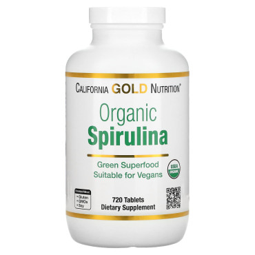 California Gold Nutrition Organic Spirulina - B07B514GQ7