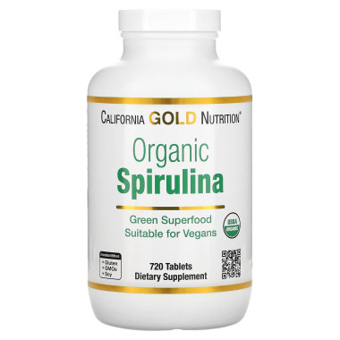 California Gold Nutrition Organic Spirulina - B07B514GQ7