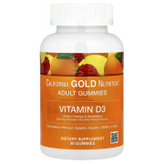 California Gold Nutrition Organic Vitamin D3 Gummies - B07RZTYHR7