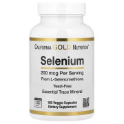 California Gold Nutrition Selenium Yeast-Free - 