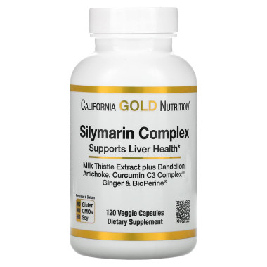 California Gold Nutrition Silymarin Complex Supports Liver Health - B0764LXC1W