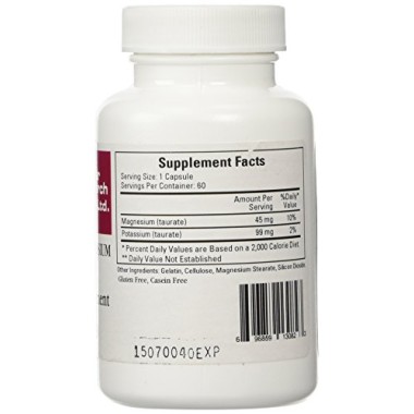 Cardiovascular Research Magnesium-Potassium Taurate - B00014GFO0