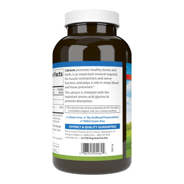 Carlson Labs Chelated Calcium - B003BVIU52