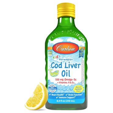 Carlson Labs Kid's Norwegian Cod Liver Oil - B003B3P4PY