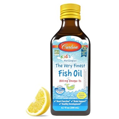 Carlson Labs Kid's Norwegian The Very Finest Fish Oil - B001LF39GU