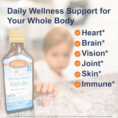 Carlson Labs Kid's Norwegian The Very Finest Fish Oil - B001LF39GU
