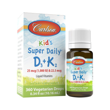 Carlson Labs Kids Super Daily D3+K2 - B074PYY8RP