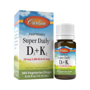 Carlson Labs Liquid Vitamins Super Daily D3+K2 - B074PYT2CZ