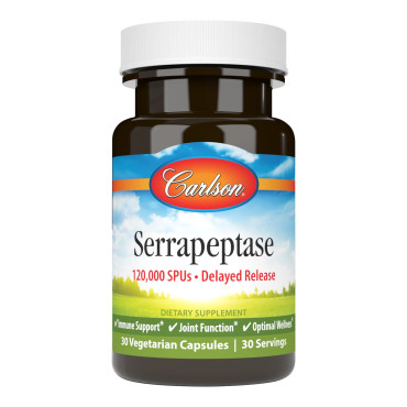 Carlson Labs Serrapeptase Delayed Release - B06Y2BCHHW