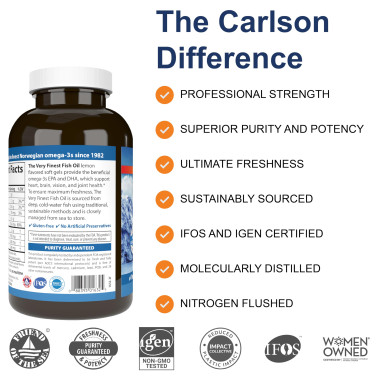 Carlson Labs Very Finest Fish Oil - B003BVIB7E