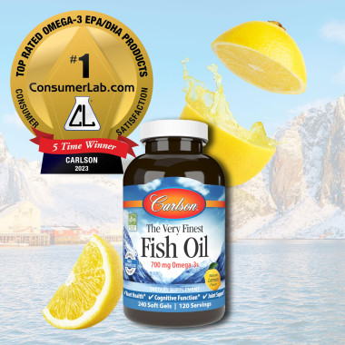 Carlson Labs Very Finest Fish Oil - B003BVIB7E
