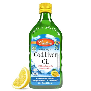 Carlson Labs Wild Norwegian Cod Liver Oil - B003B3P4PO