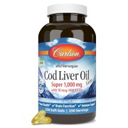 Carlson Labs Wild Norwegian Cod Liver Oil Gems Super - B001LF39PG Carlson Labs Wild Norwegian Cod Liver Oil Gems Super - B001LF39PG