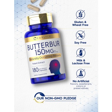 Carlyle Butterbur Extract Neurological Support - B07CHBJ26M