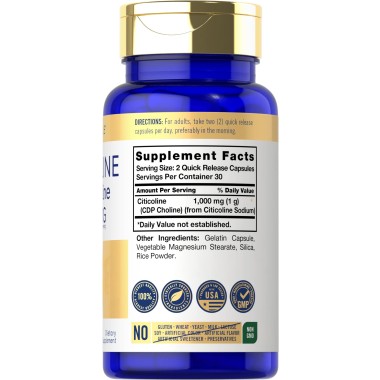 Carlyle Citicoline CDP Choline - B07BCLW6BC