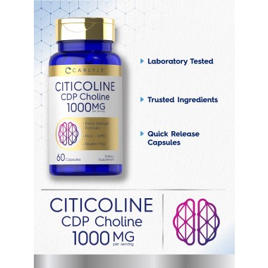 Carlyle Citicoline CDP Choline - B07BCLW6BC