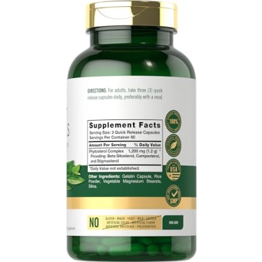 Carlyle Plant Sterols Beta Sitosterol - B07CH1BHRD