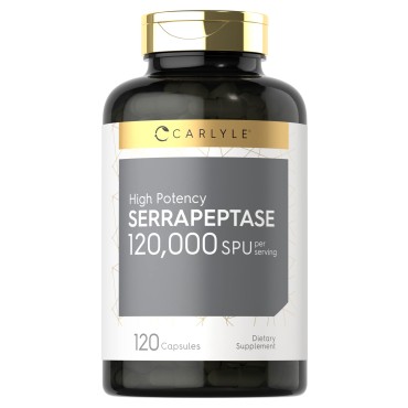 Carlyle Serrapeptase Supports Sinus Health - B07GRC7LZM