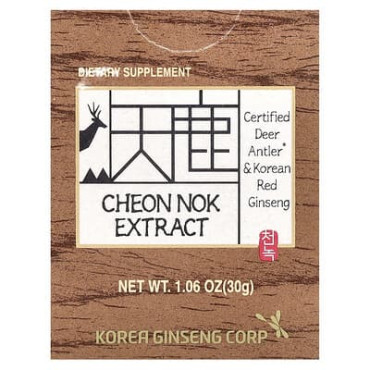 Cheong Kwan Jang Cheon Nok Extract Korean Red Ginseng & Deer Antler - 
