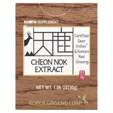Cheong Kwan Jang Cheon Nok Extract Korean Red Ginseng & Deer Antler - 