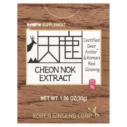 Cheong Kwan Jang Cheon Nok Extract Korean Red Ginseng & Deer Antler
