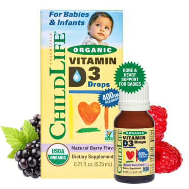ChildLife Organic Vitamin D3 Drops - B00DRMHKKG