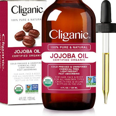 Cliganic Jojoba Oil 100% Pure & Natural - B01A74442I