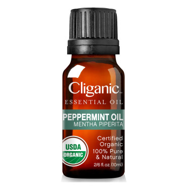 Cliganic Organic Peppermint Oil - B07Q767RK5