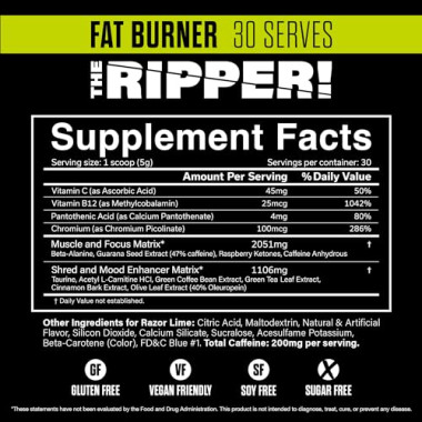 Cobra Labs The Ripper Weight Loss Supplement - B00K8ABTCA