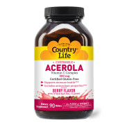 Country Life Acerola Vitamin C Chewable - B005I5TS0U
