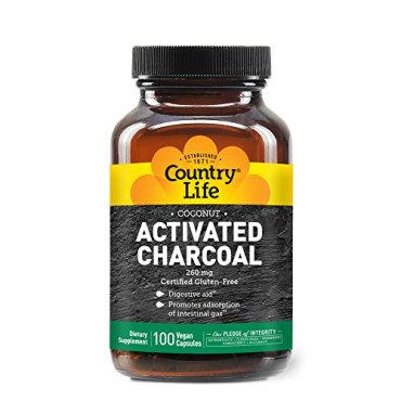 Country Life Activated Charcoal - B002UHPNFS