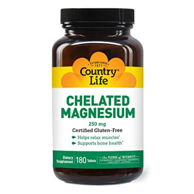 Country Life Chelated Magnesium - B01BU5526U